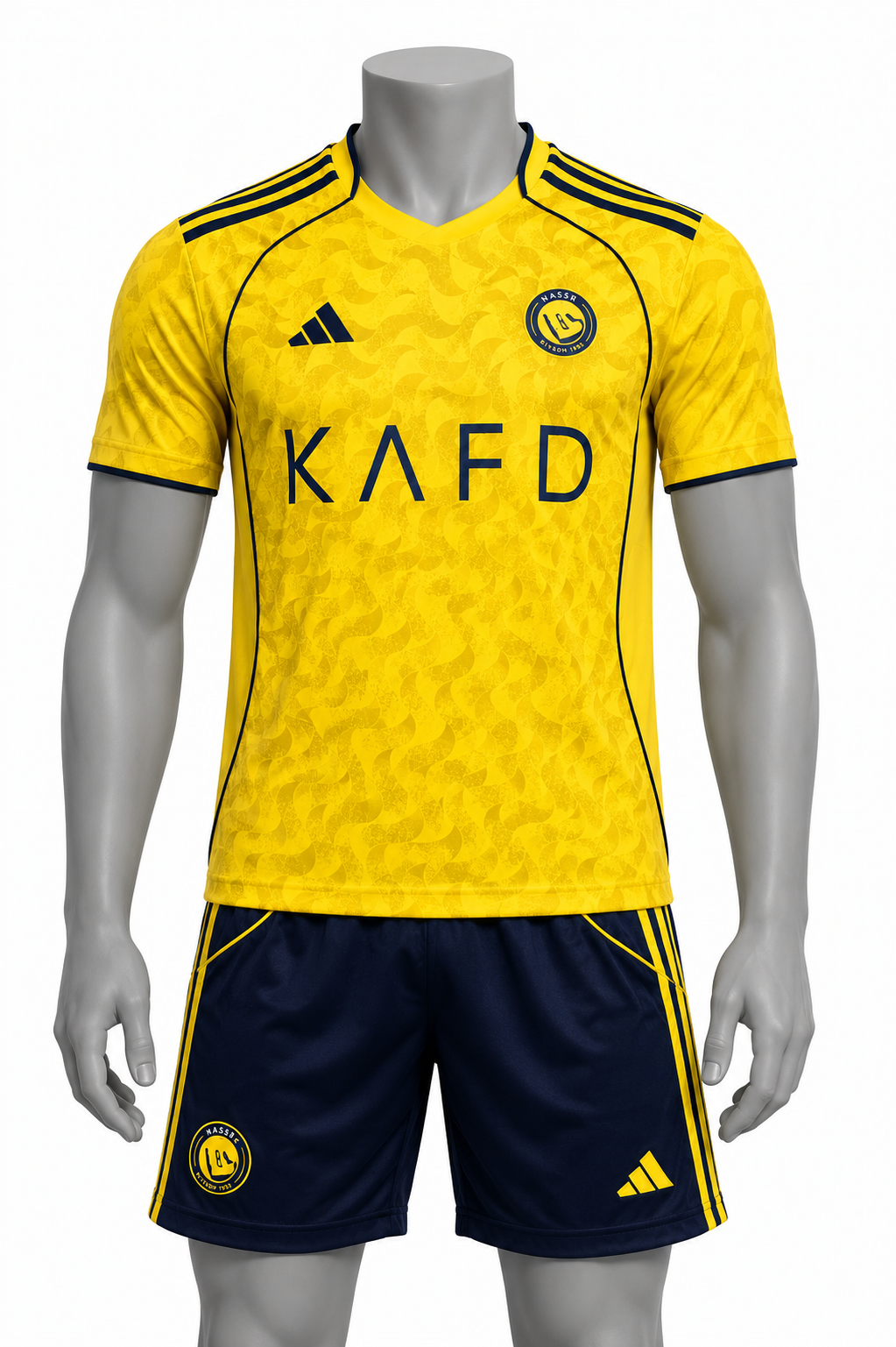 Conjunto deportivo Al-Nassr- Camisa y pantaloneta