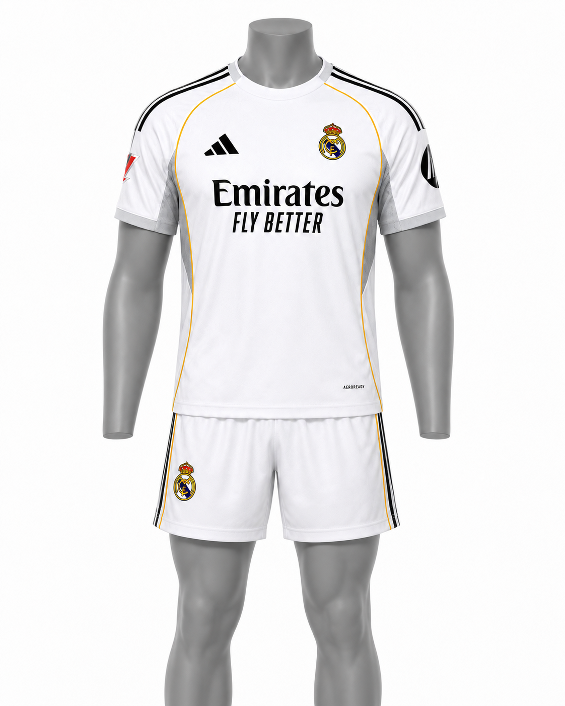 Conjunto deportivo Real Madrid - Camisa y pantaloneta