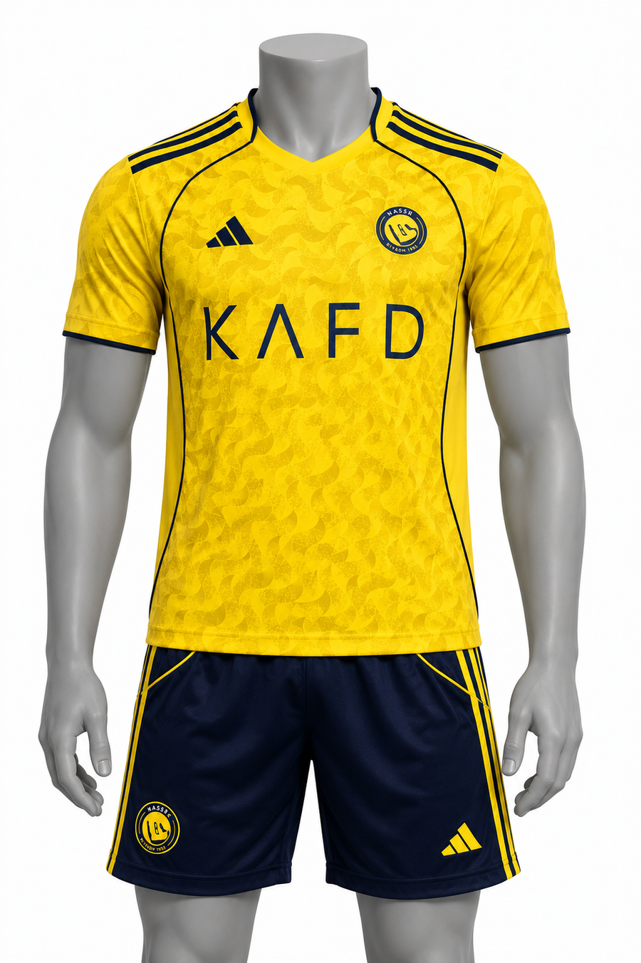 Conjunto deportivo Al-Nassr- Camisa y pantaloneta