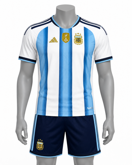 Conjunto deportivo Argentina - Camisa y pantaloneta