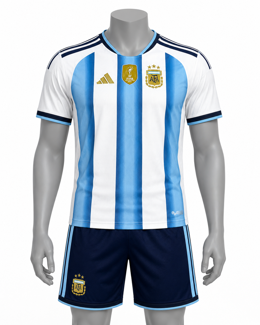 Conjunto deportivo Argentina - Camisa y pantaloneta