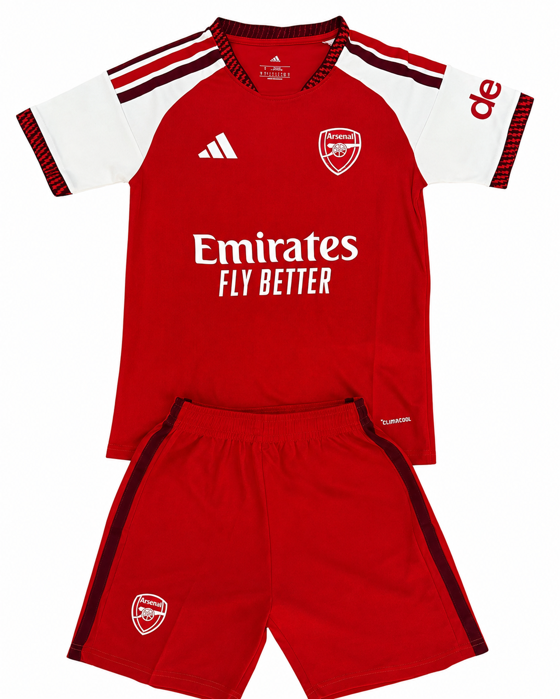Conjunto deportivo Arsenal- Camisa y pantaloneta