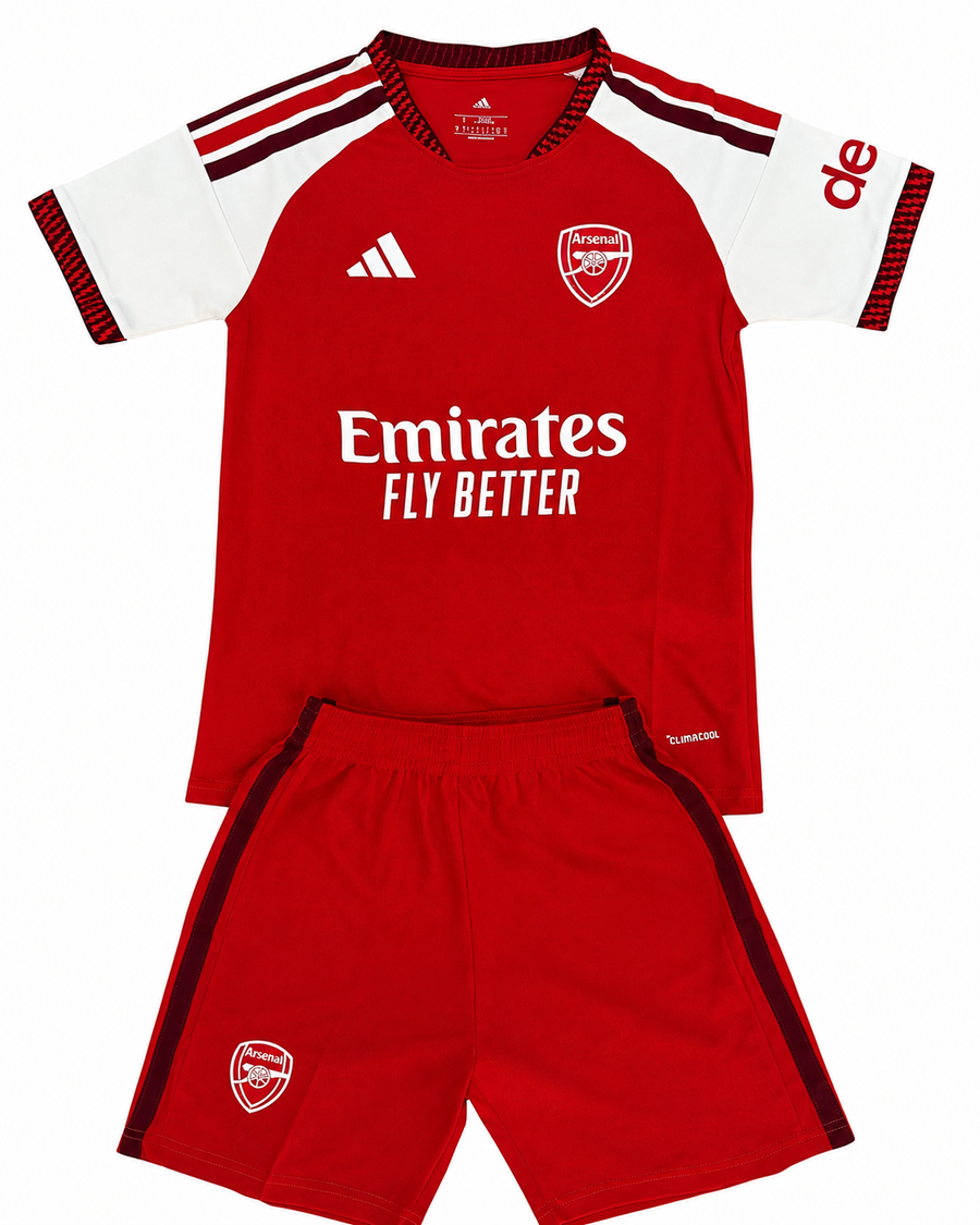 Conjunto deportivo Arsenal- Camisa y pantaloneta