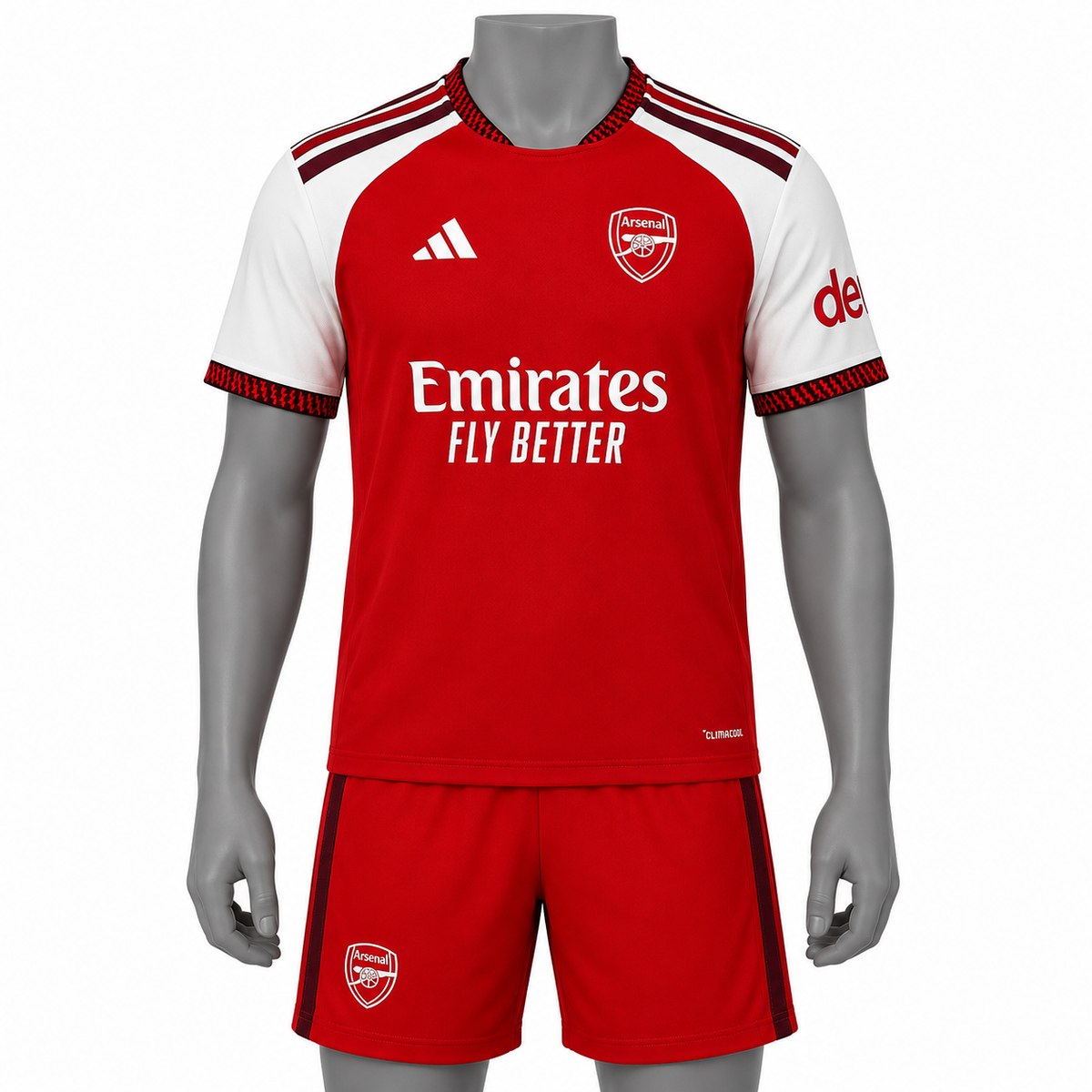 Conjunto deportivo Arsenal- Camisa y pantaloneta