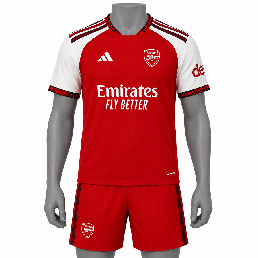 Conjunto deportivo Arsenal- Camisa y pantaloneta