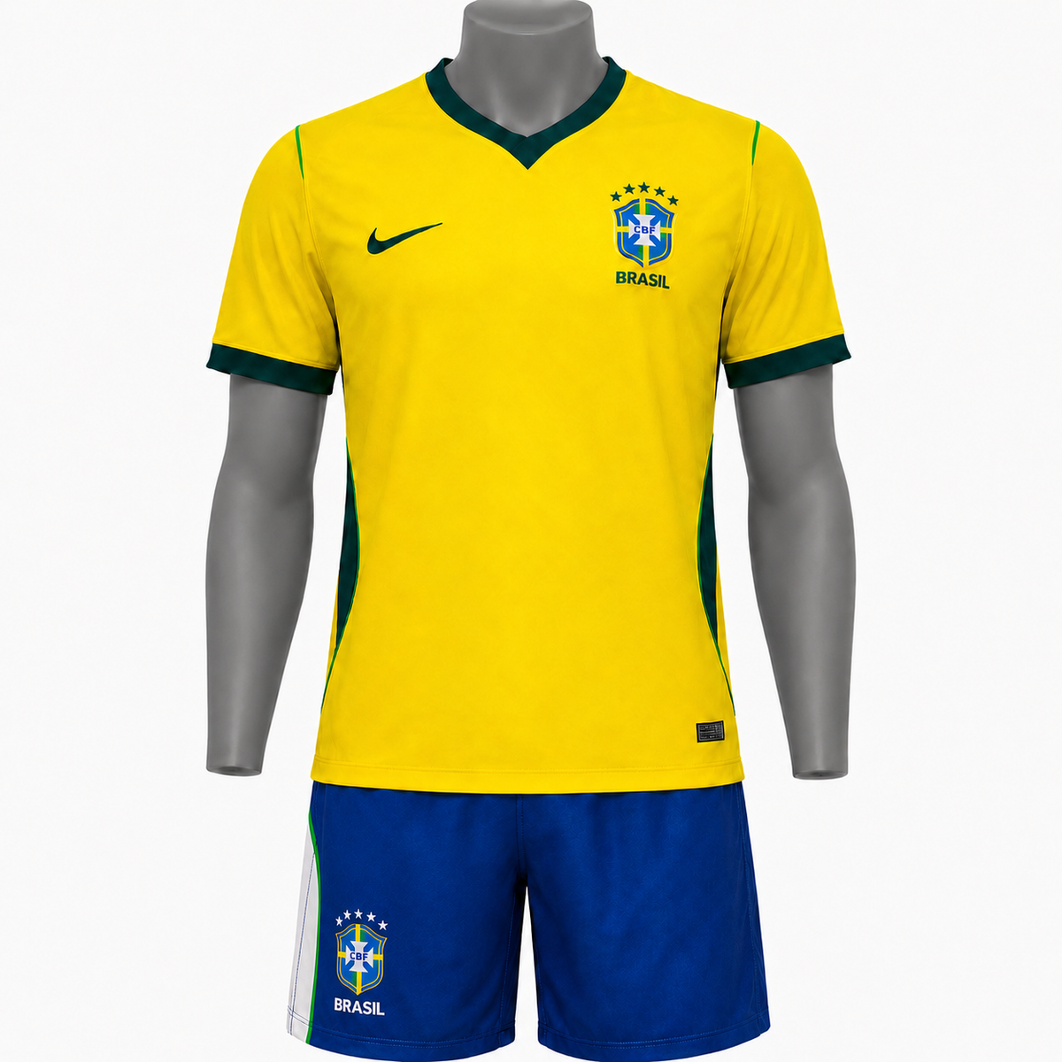 Conjunto deportivo Brasil- Camisa y pantaloneta