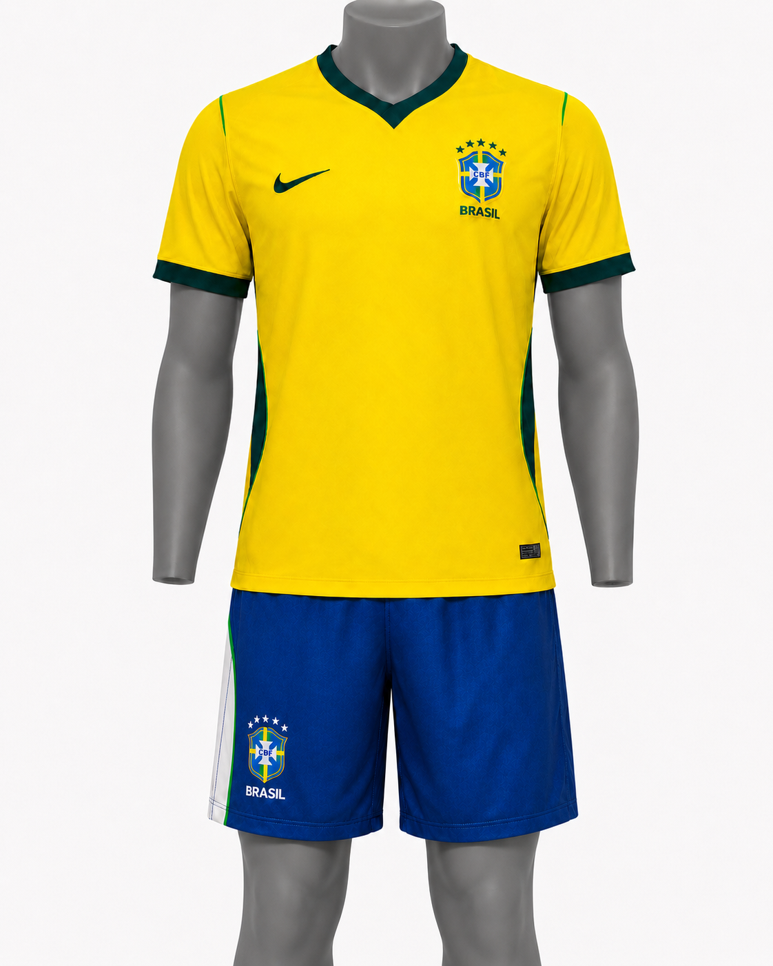 Conjunto deportivo Brasil- Camisa y pantaloneta