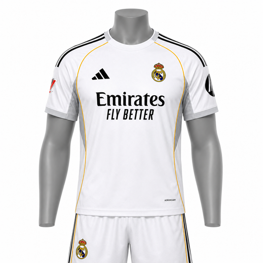 Conjunto deportivo Real Madrid - Camisa y pantaloneta