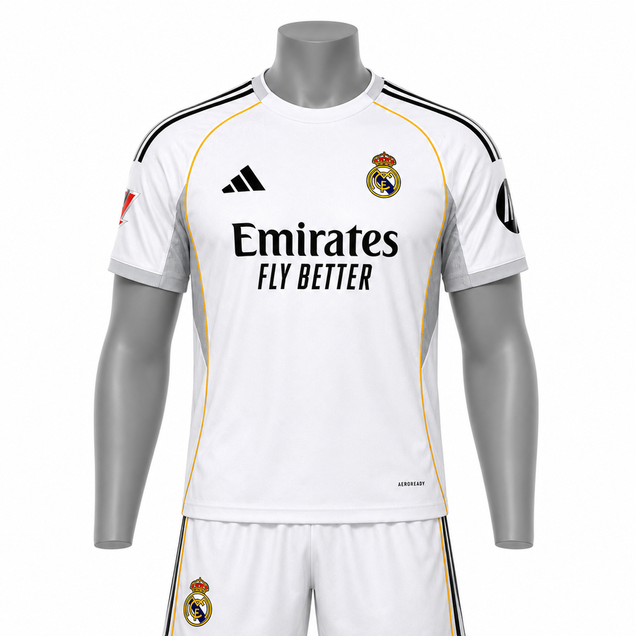 Conjunto deportivo Real Madrid - Camisa y pantaloneta